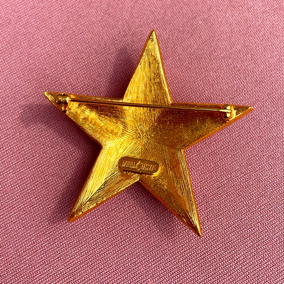 Vintage | Daniel de Fasson Star Pin Brooch - Picture 2 of 2